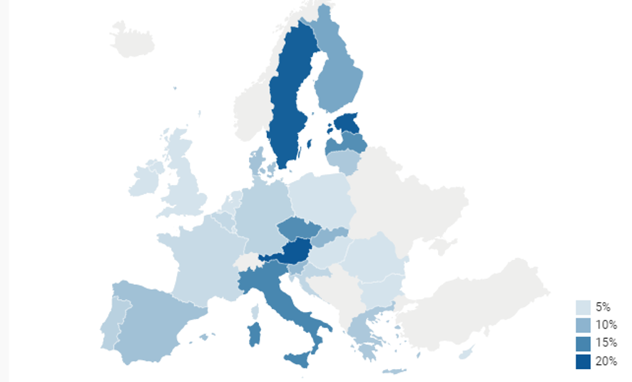 Mapa de superficie ecologica